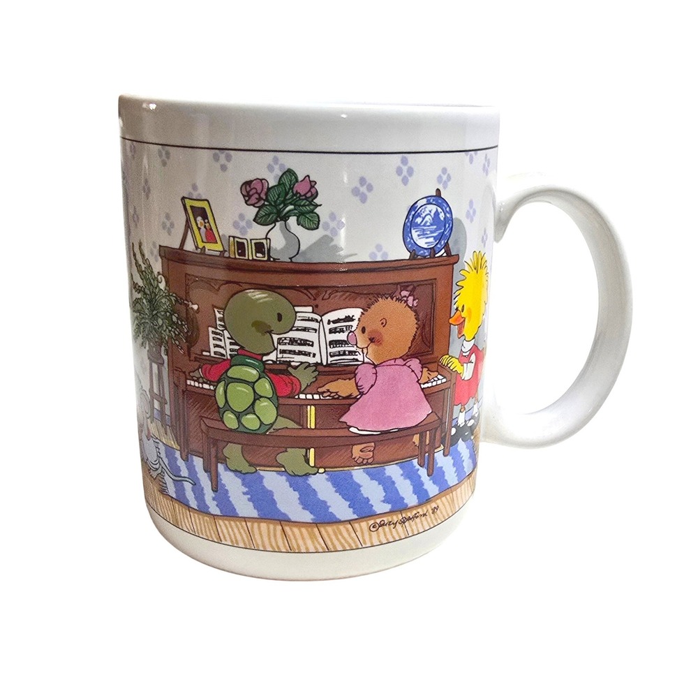 Suzy's Zoo Limited Edition Saturday Afternoon Play Weekend At Home Ceramic Mug